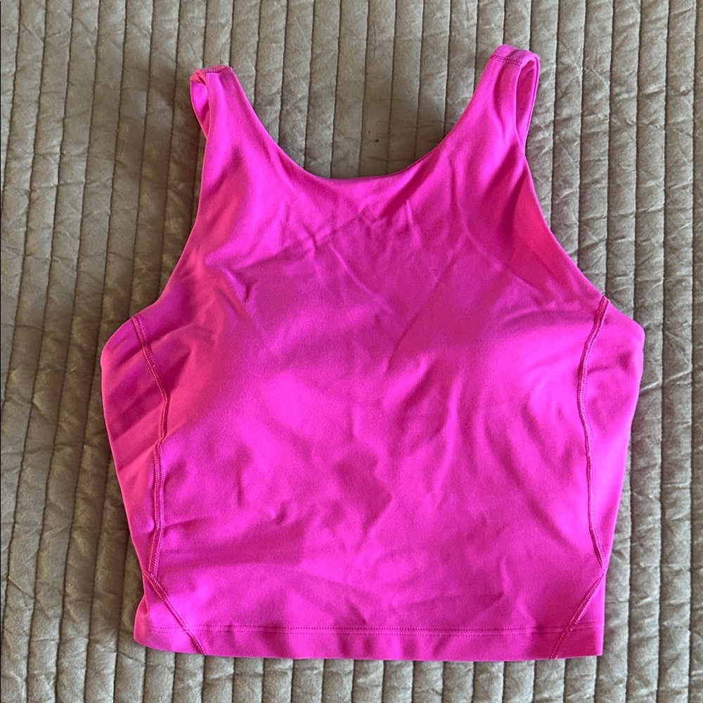 lululemon athletica Pink Crop Top